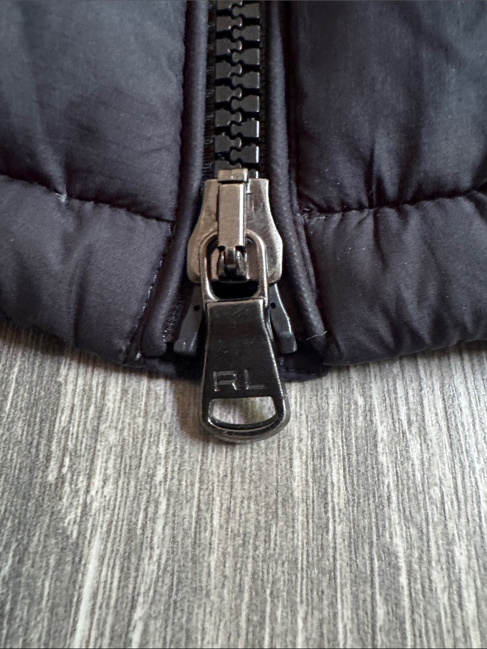 Polo by Ralph Lauren Black Hooded Quilted Down Puffer Jacket - Picture 7 of 16